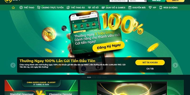 Khuyến mãi V9BET xu hướng